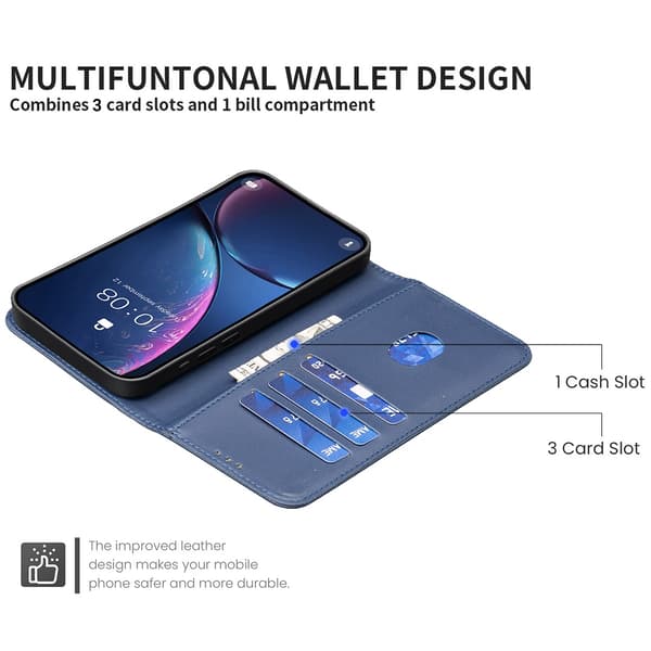 BINFEN COLOR Telefonpungcover til iPhone 18 Pro / 17 Pro Blue
