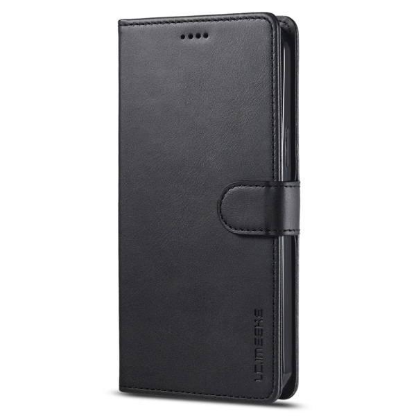 LC.IMEEKE Lompakkotelinekotelo iPhone 15 Plus Black