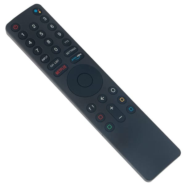 Fjernkontroll erstatning for XMRM-10 Xiaomi TV med stemmefunksjon Black