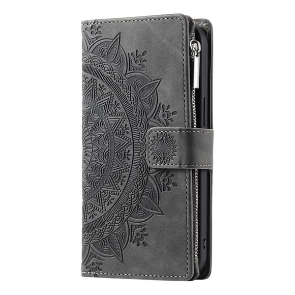 Til Xiaomi 17T Lommebokdeksel Mandala Grey