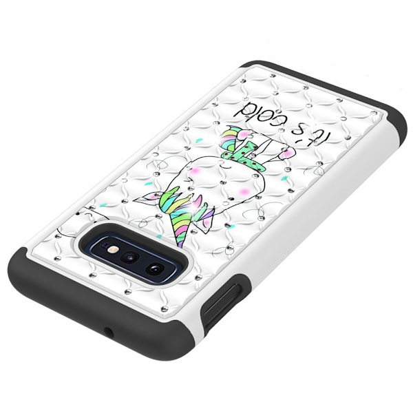 Samsung Galaxy S10e TPU-Skal Armor Extra Tåligt - Unicorn Svart