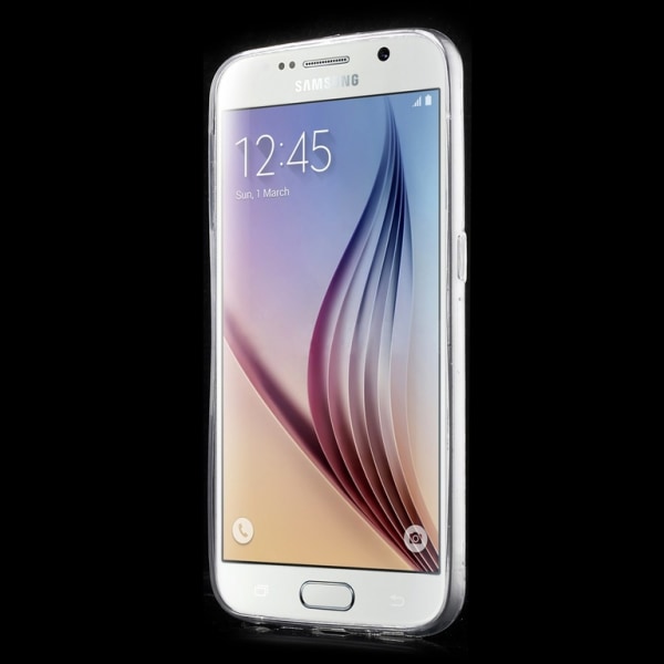 Samsung Galaxy S6 TPU kotelo Ankkuri ja lainaus Purple