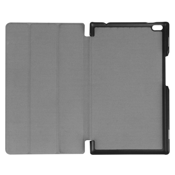 Kolminkertainen jalustapöytäkuori Lenovo Tab 4 8: lle - musta Black