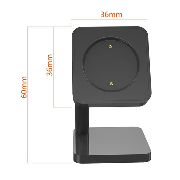 Opladerstativ til Huami Amazfit T - rex Ultra opladningsdock Black