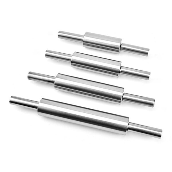 Kagerulle i rustfrit stål Non-stick Konditor dej Bage køkken - 38.3 cm Silver