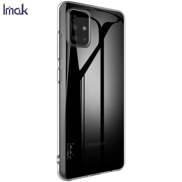 IMAK UX - 5 - serien TPU - cover til Samsung Galaxy A51 Transparent