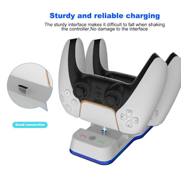 Playstation 5 Dual Charging stand / Laddningsställ Svart