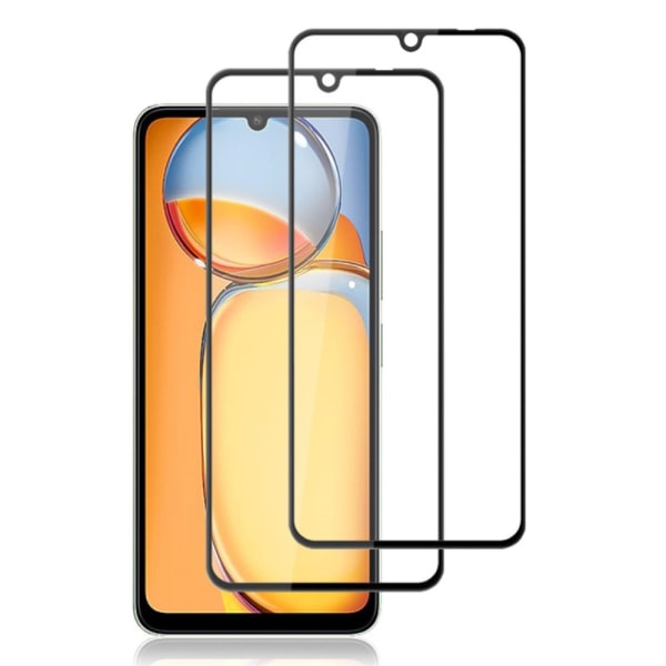 AMORUS 2stk til Xiaomi Redmi 13C hærdet glas Transparent