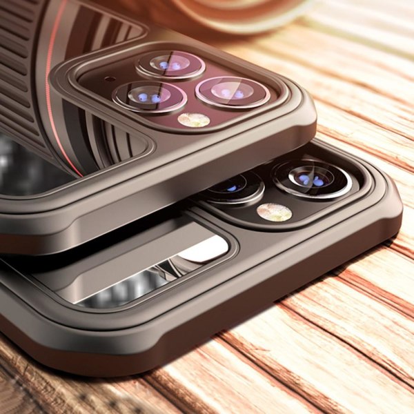 CASE PC + TPU -hybridikotelo iPhone 12 Pro Maxille - musta Black