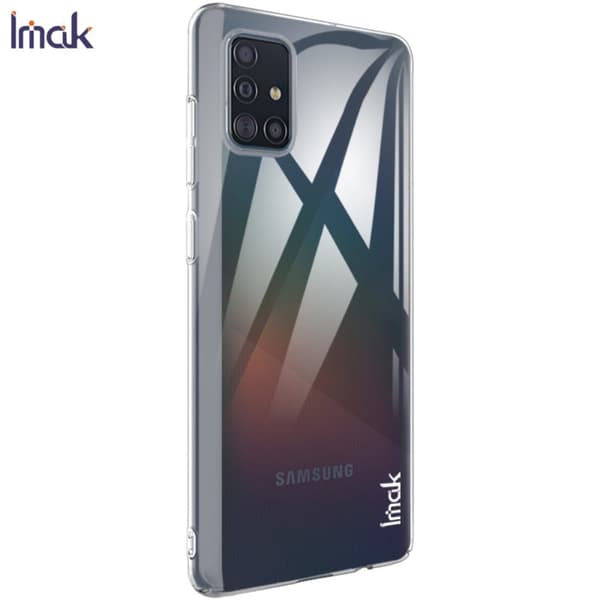 IMAK Hard plastdeksel til Samsung Galaxy A71 Transparent