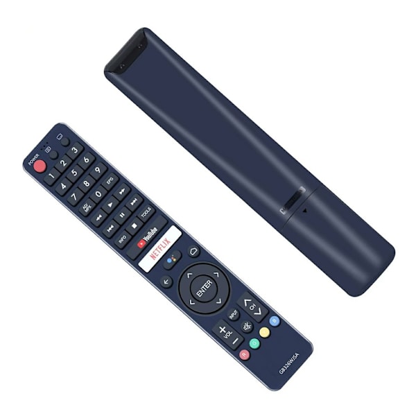 TV-fjernkontroll erstatning for GB326WJSA for Sharp TV-stemmefunksjon Black