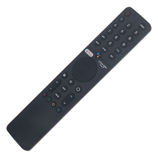 Fjärrkontroll Ersättning för XMRM-19 Xiaomi TV Voice Funktion Svart