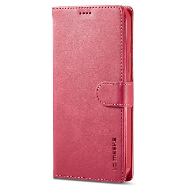 LC.IMEEKE Lompakkokotelo iPhone 15 Pro Max - Vaaleanpunainen Pink