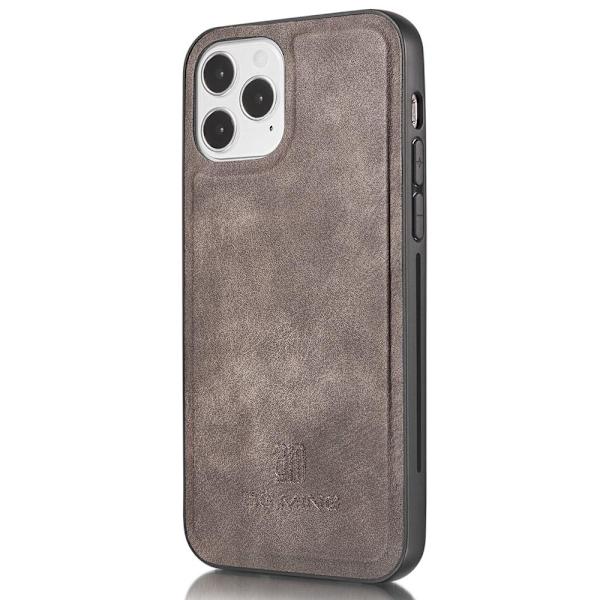 DG.MING til iPhone 13 Pro stilfuld tegnebog taske - kaffe Brown