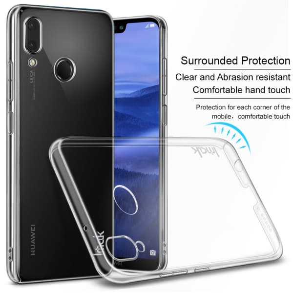 IMAK II Pro Hard plastcover til Huawei P20 Lite Transparent
