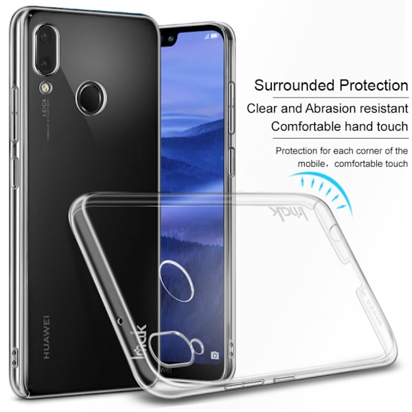 IMAK II Pro Hard plastdeksel til Huawei P20 Lite Transparent
