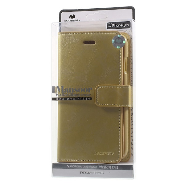 Mercury Goospery Mansoor iPhone 6 / 6s - Guld Gold