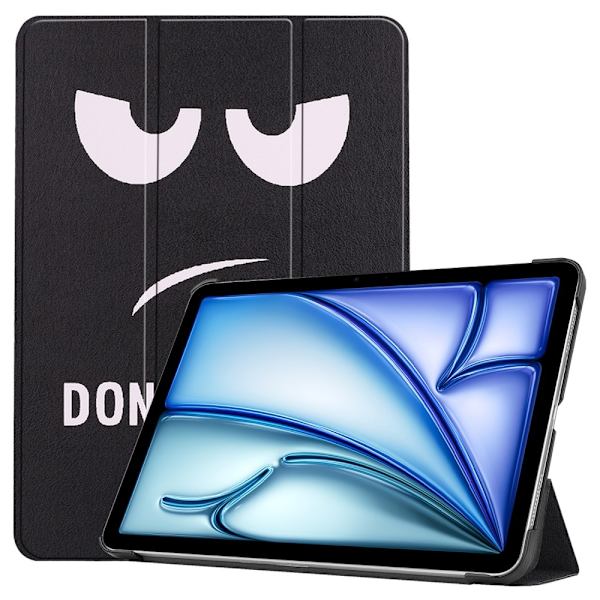 Til iPad Air 11 (2024) Etui Tre - fold Stativ Tablet Cover - Don't Multicolor