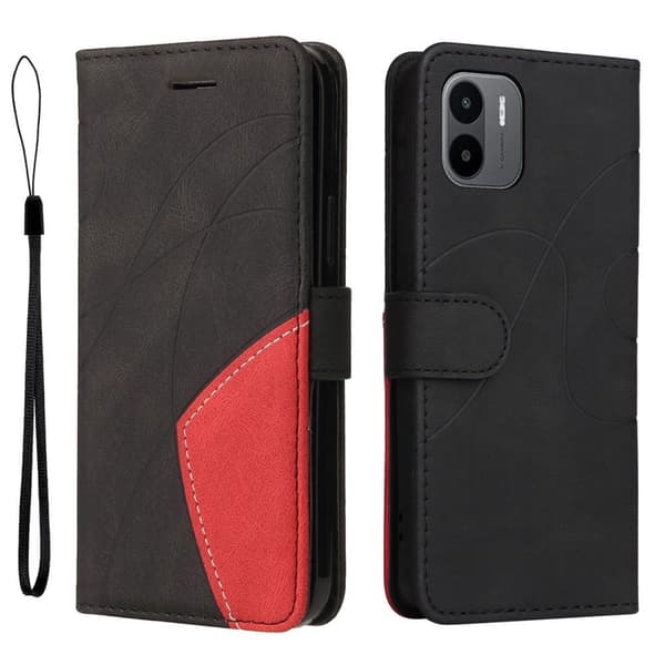 Til Xiaomi Redmi A1 KT - serie - 1 dobbeltfarve Black
