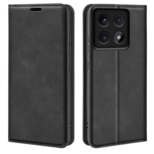 Xiaomi 14T Skin - touch Feeling Magnetic Phone Case Black