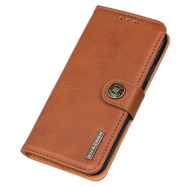 KHAZNEH Vintage lompakkokotelo Samsung Galaxy A35 Brown