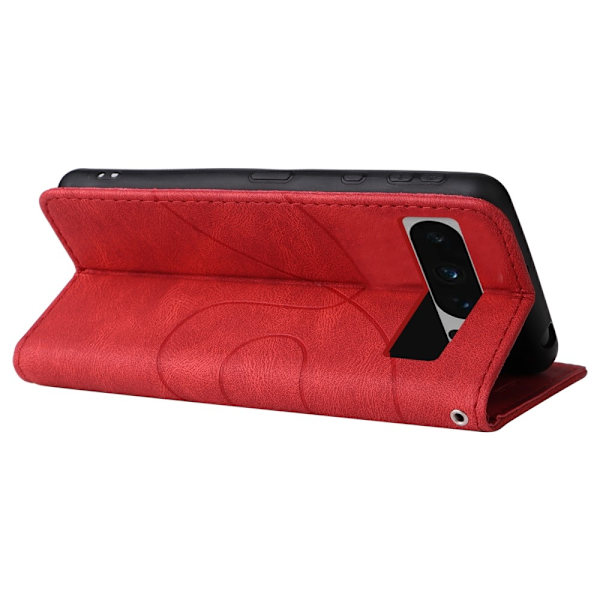 Til Google Pixel 8 Pro KT-serie-1 dobbeltfarve etui Red