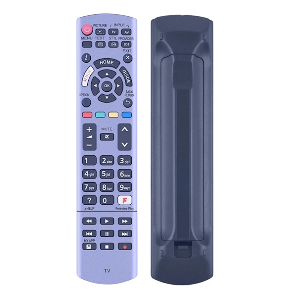 Fjernkontrollerstatning for N2QAYB001254 For Panasonic TV Silver