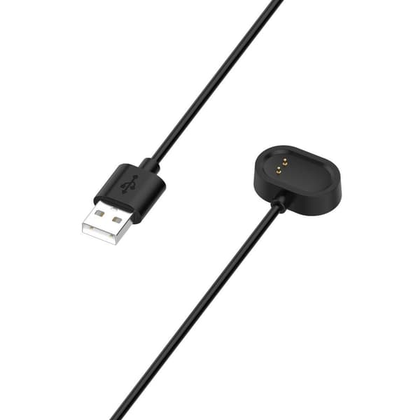 Realme Band 2 RMW2010 Magnetisk 5V USB Laddningskabel docka Svart