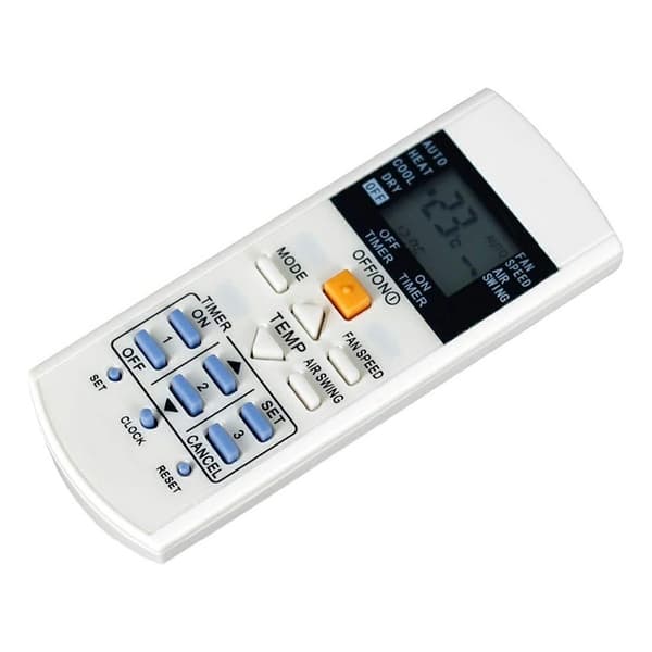 Erstatning fjernkontroll for A75C3623 Panasonic Air Conditioner White