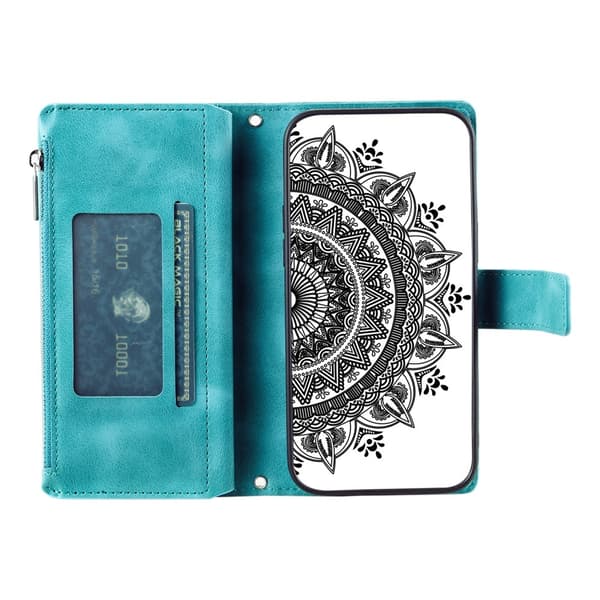 Til Xiaomi 17T Pungcover Mandala Green