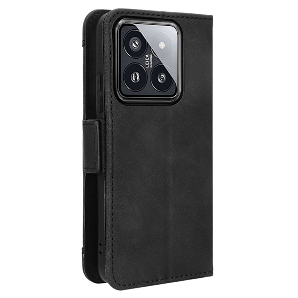 Lommebokveske Deksel for Xiaomi 14 Black