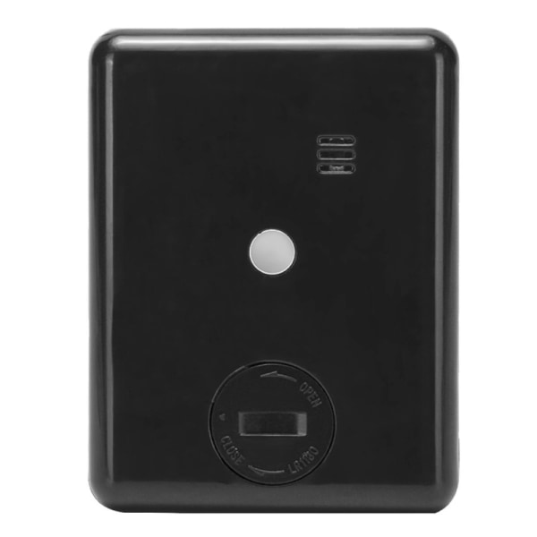 Tunn kökstimer Timer Stor Skärm Digital magnetisk nedräkning Svart