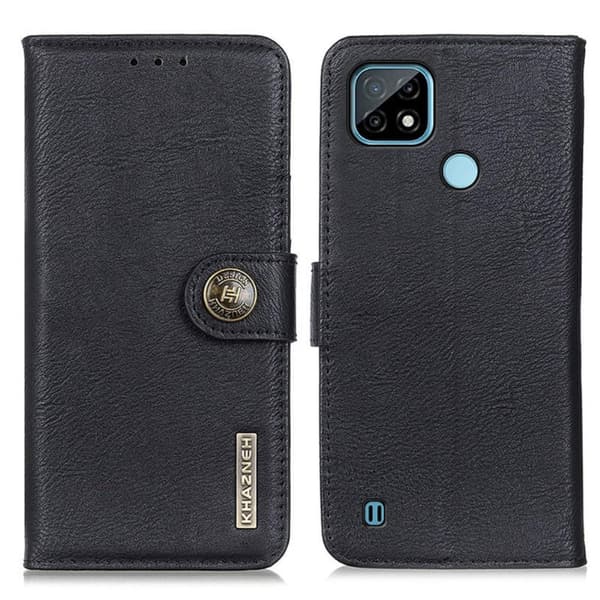 KHAZNEH Realme C21 Lommebok - deksel Black