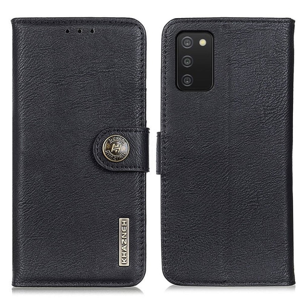 KHAZNEH puhelimen cover Samsung Galaxy A03s -puhelimelle - musta Black