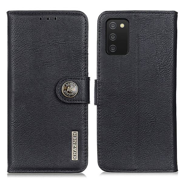 KHAZNEH Samsung Galaxy A03s Plånboksfodral - Svart Svart