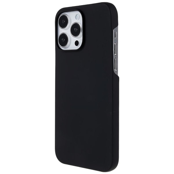 Rubberized Hard PC Case Protective Shell for iPhone 14 Pro Max - Black Black