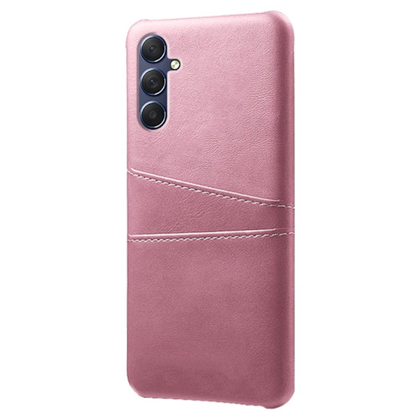 Samsung Galaxy A15 KSQ Pu-nahkapäällysteinen kuori kova kotelo Pink