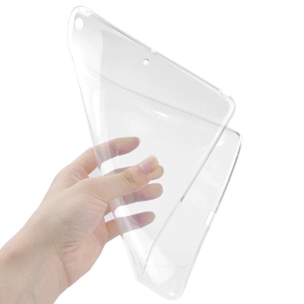 iPad 9,7" 2017 Edition TPU-kansi - läpinäkyvä