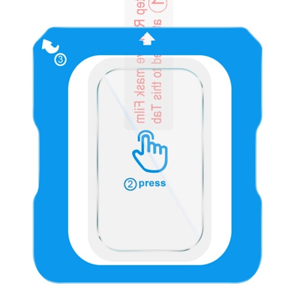 IMAK För Xiaomi Smart Band 9 Active / Redmi Band 3 Härdat Glas Skärmskydd Transparent
