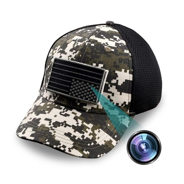 Cap HD 1080P Loop Recording Fjernvisning Baby Nanny Surveillance WiFi-kamera Green