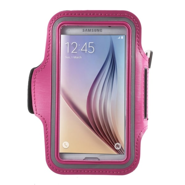 Urheiluranneke Samsung Galaxy S6 ROSE -puhelimeen Pink