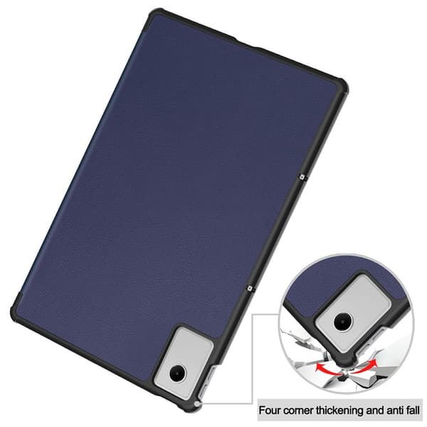 Lenovo Idea Tab Plus Suojakotelo Pudotusta Kestävä Jalusta Tablettikotelo Dark blue