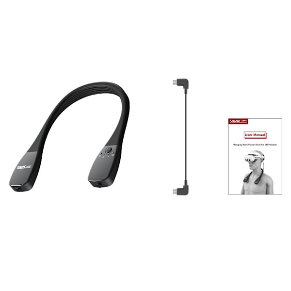 PowerBank Meta Pico HTC VR -kuulokemikrofonille Pikalaturi 10000mAh Black
