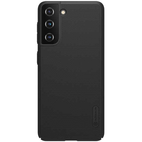 NILLKIN Super Frostet Hårdt Plastiketui Samsung Galaxy S21 Black