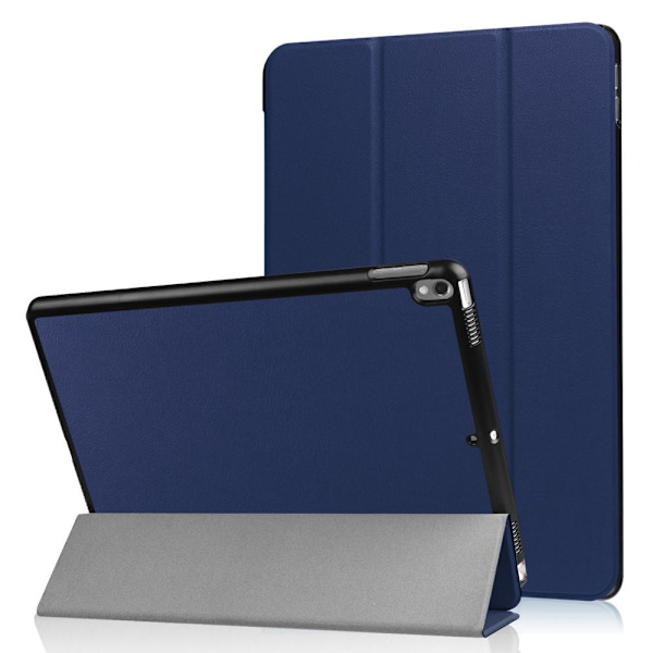 iPad Pro 10.5/Air 10.5 (2019) Trifoldet Stativetui Cover - Blå Blue