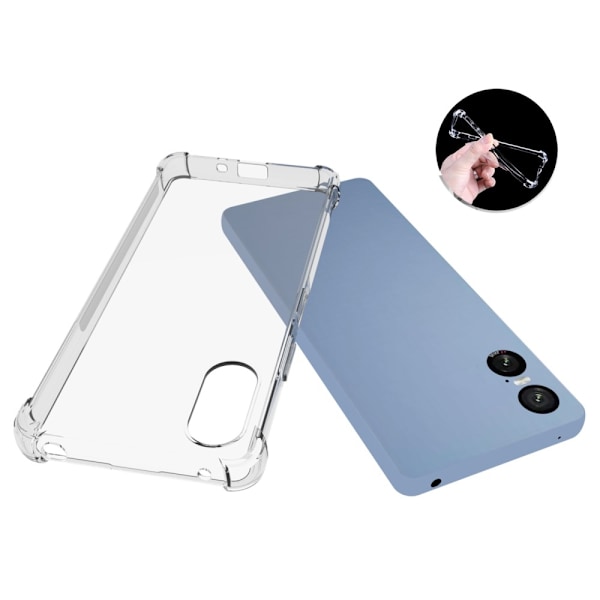 Slim-Fit TPU-puhelinkotelon suojakuori Sony Xperia 10 VI Transparent