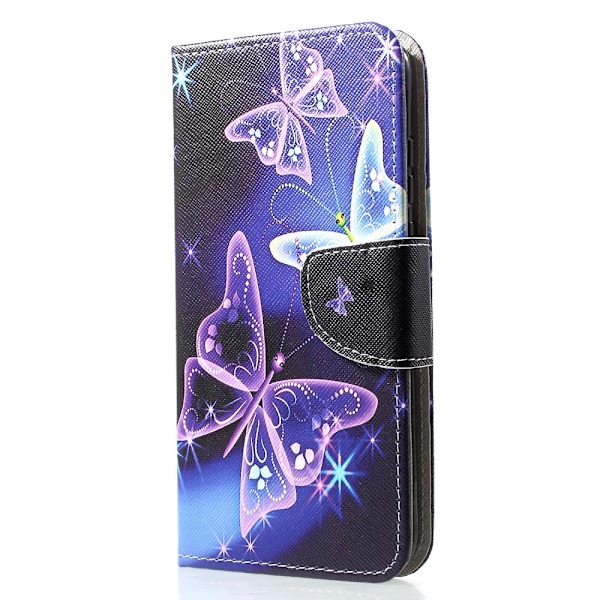 Huawei P30 Lite Plånbokfodral - Beautiful Butterfly Blå