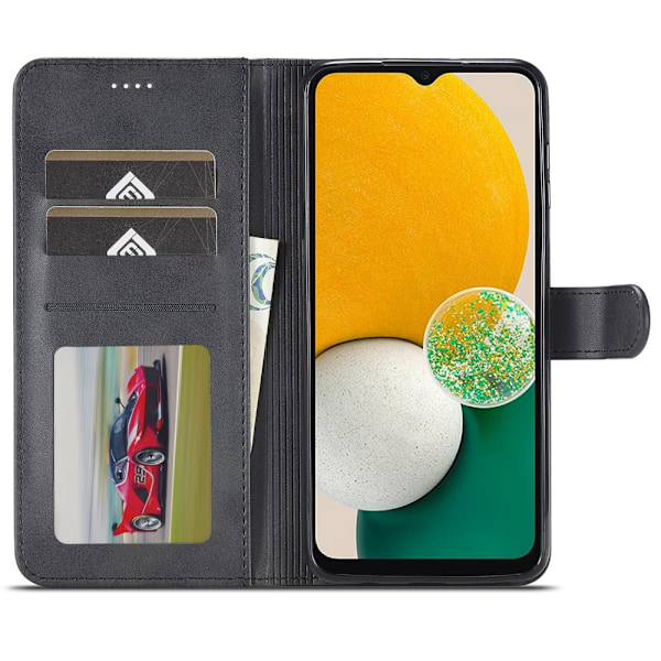 LC.IMEEKE lompakkokotelo Samsung Galaxy A15 - musta Black