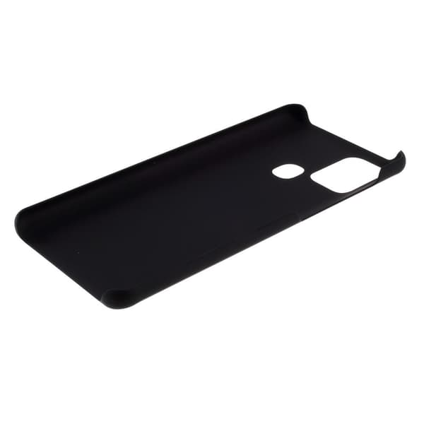 Samsung Galaxy A21s Gummiert Hardplastcover - Sort Black