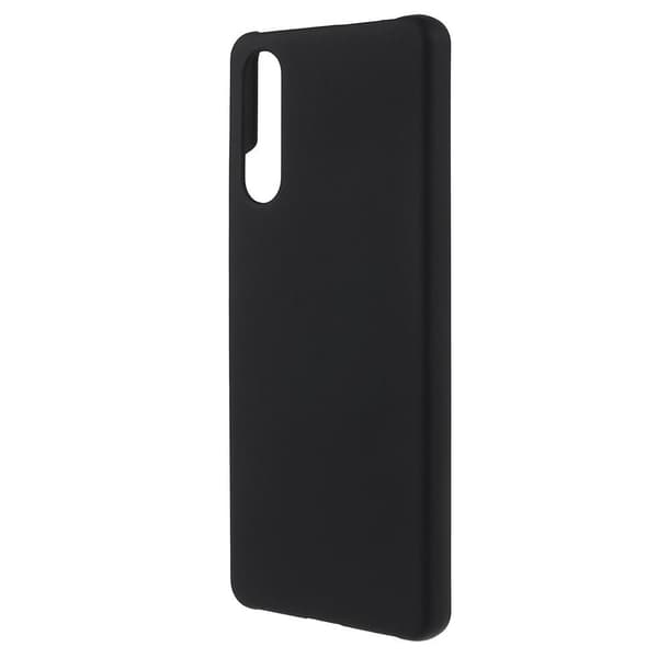 Till Sony Xperia 10 IV Rubberized Skal - Svart Svart
